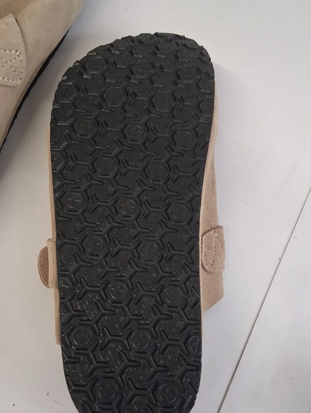 NWOT Mens Fitory Taupe Slip On Clogs